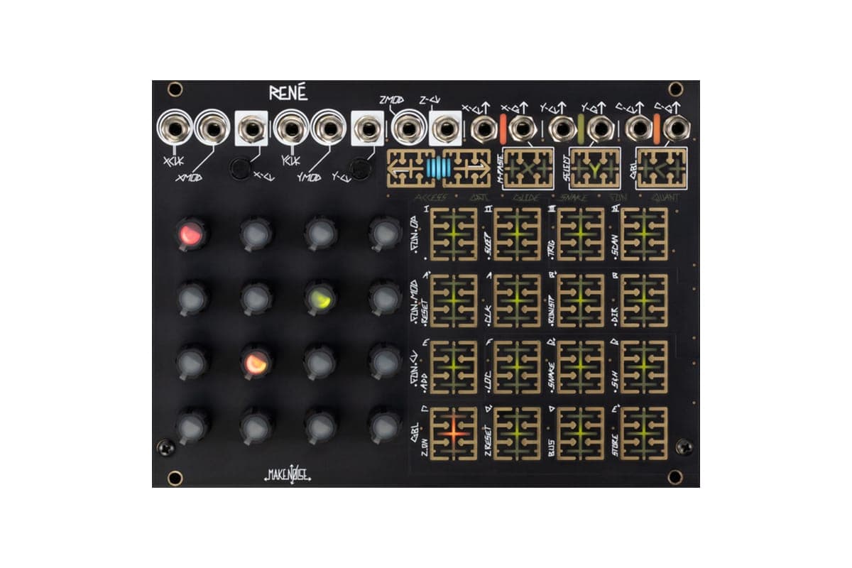 Make Noise’s René sequencer for Eurorack gets “three-dimensional” update
