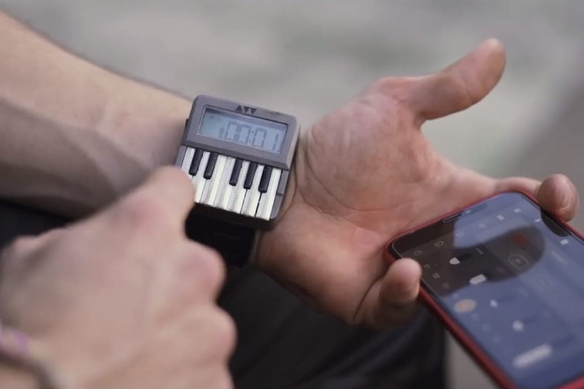 You can crowdfund a cross between a synthesizer and a wristwatch
