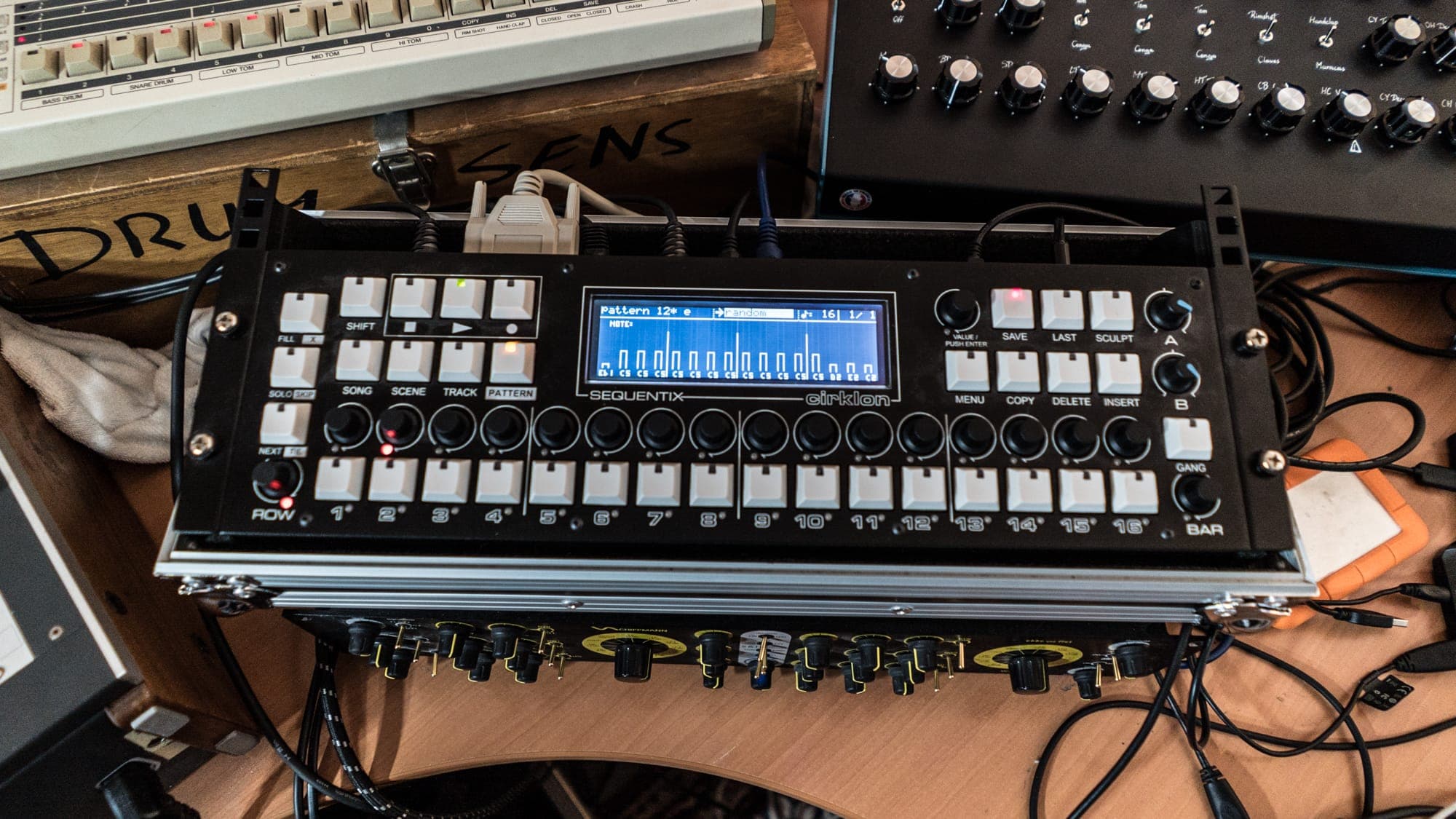 Amsterdam techno trooper Ferro’s studio is an analog utopia