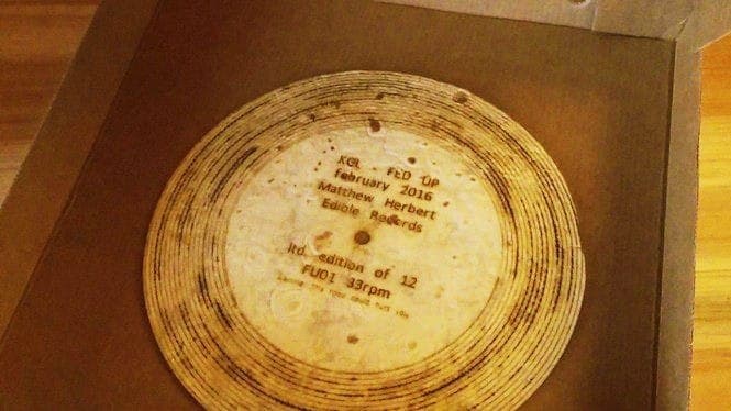 Matthew Herbert has actually released a tortilla record
