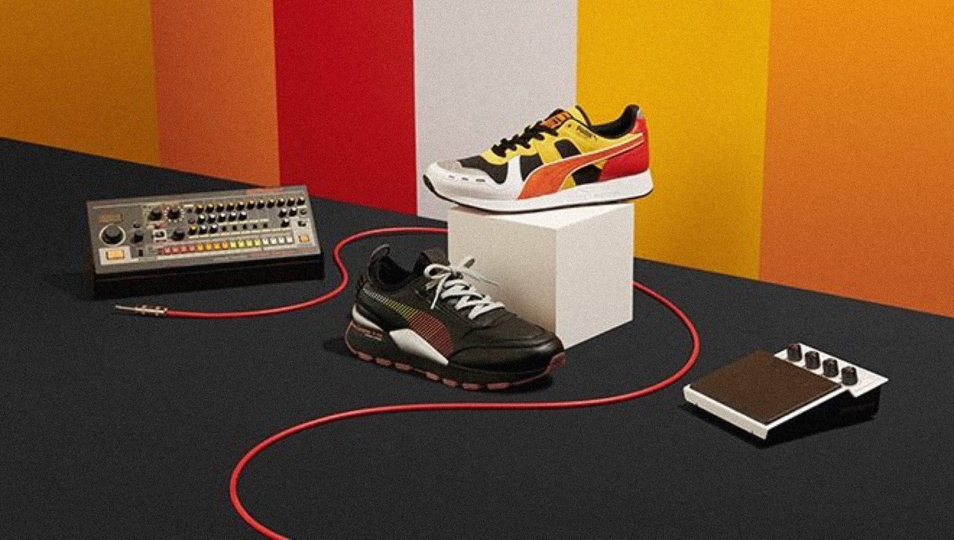 Roland and Puma reveal a new TR-808 inspired sneaker collaboration