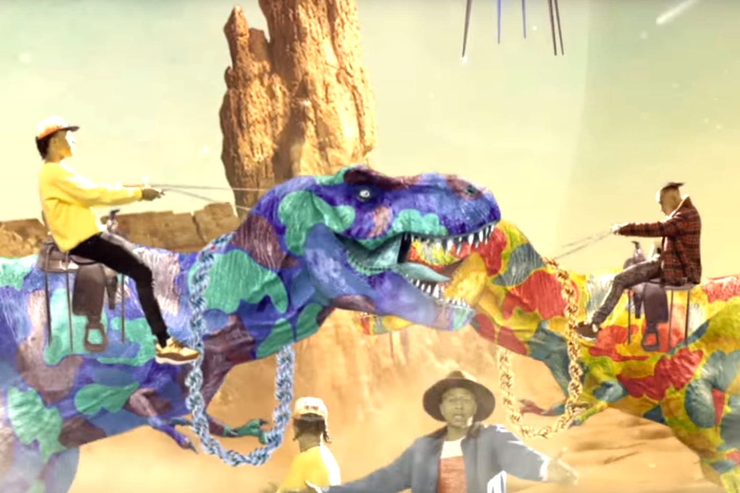 The week’s best videos: Rae Sremmurd in 8-bit, lowriders, dinosaurs and Ariana Grande