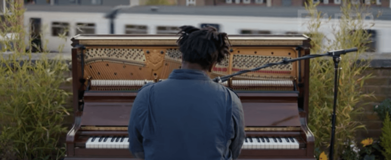 Sampha’s ‘Plastic 100°C’ is as lush as the garden he performs it in