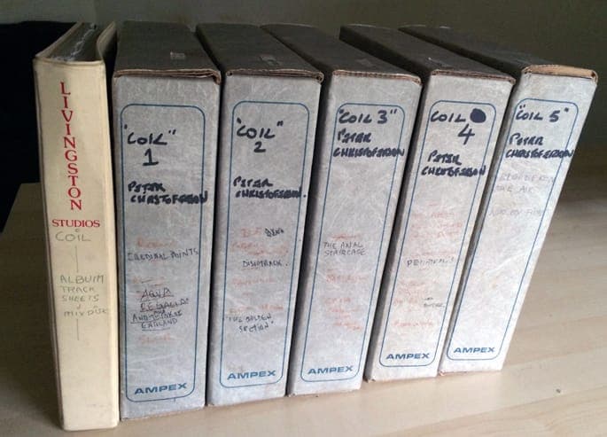 Coil’s original Horse Rotorvator multitrack tapes for sale on eBay