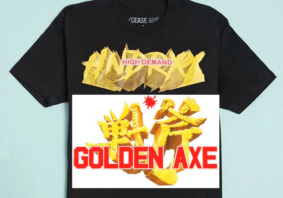 Golden Axe-inspired shirt leads Future clothing line