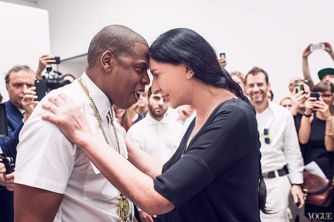 Jay Z will donate to the Marina Abramovic Institute