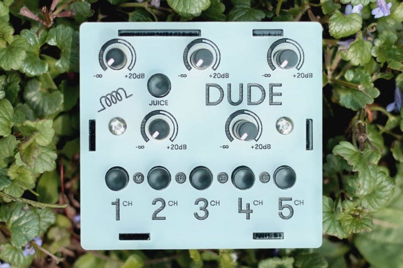 Bastl Instruments' Dude is a tiny mixer for your pocket synths