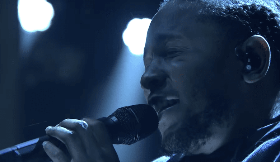 Kendrick Lamar debuts new song on the Late Show