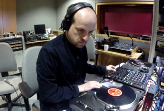 Watch Matthew Herbert mix birdsong, field recordings and static in the British Library’s Sound Archive