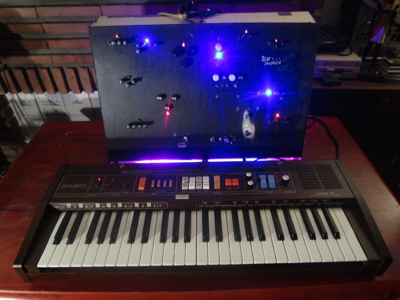 Legowelt has created his own DIY synth, the Star Shepherd