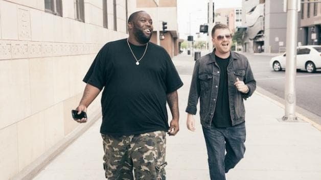 Run the Jewels working with Zack de la Rocha and Travis Barker