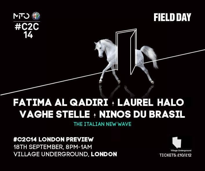 Club to Club and Field Day present The Italian New Wave