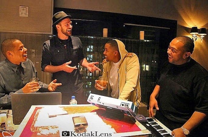 Timbaland says Nas, Jay Z, and Justin Timberlake have recorded a track together