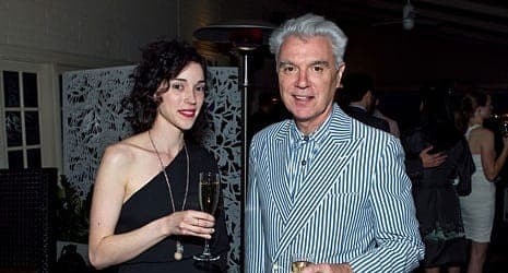 David Byrne and St. Vincent to release collaborative album