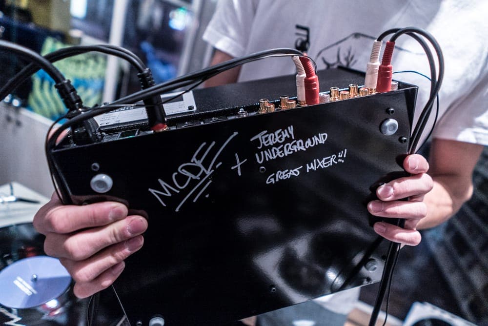 Learn how to use a rotary DJ mixer: Varia Instruments demonstrates its awesome RDM20