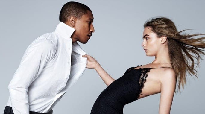 Supermodel Cara Delevingne has recorded her debut single with Pharrell