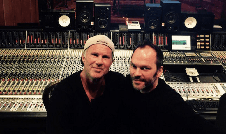 Radiohead producer Nigel Godrich working with Red Hot Chili Peppers