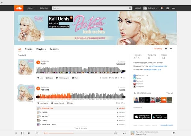 SoundCloud rolls out navigation improvements and header images to profiles