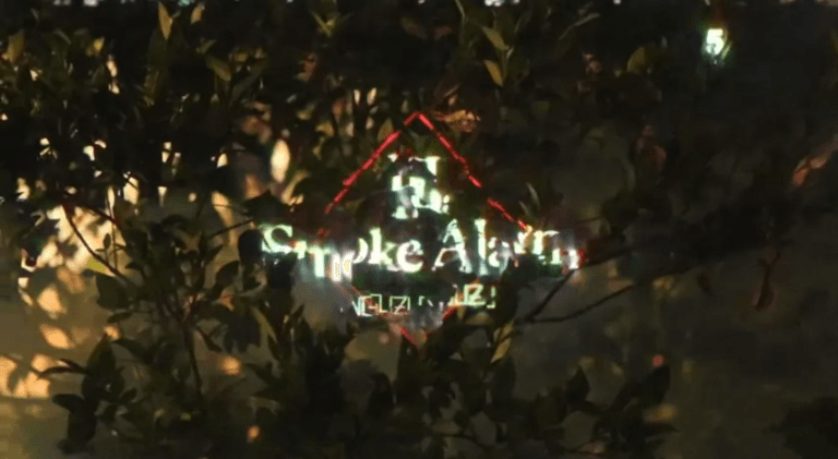 Watch the laser-lit video for Nguzunguzu’s menacing ‘Smoke Alarm’