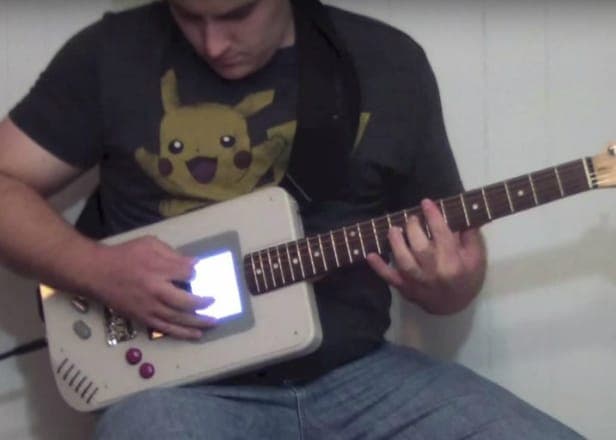 Ingenious inventor creates Game Boy guitar