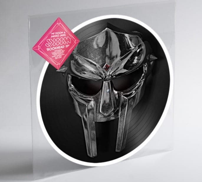 JJ DOOM release Bookhead EP as limited edition picture disc, and it looks ace