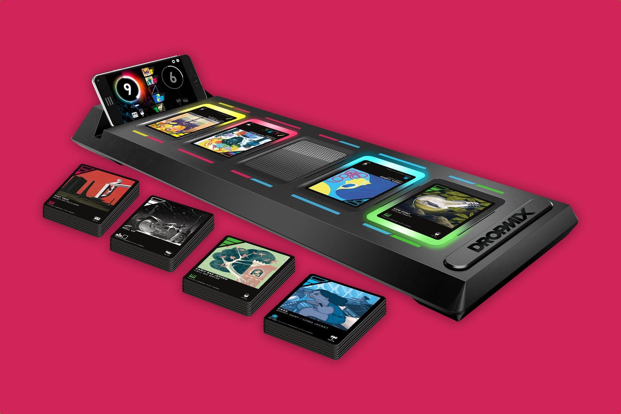Rock Band studio Harmonix announces DJ mash-up card game Dropmix