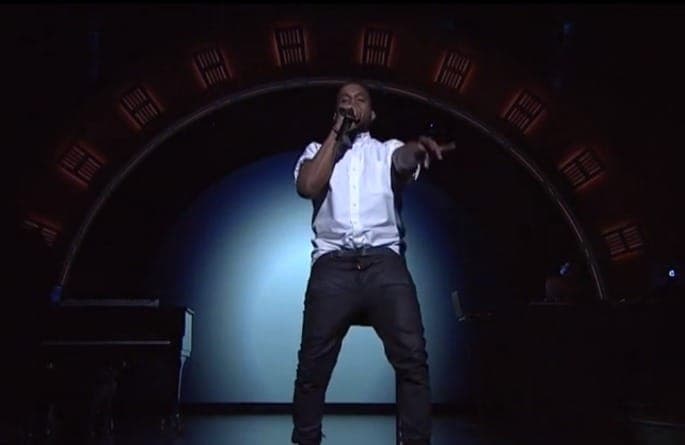 Watch Kanye West perform a medley of hits on Late Night with Seth Meyers