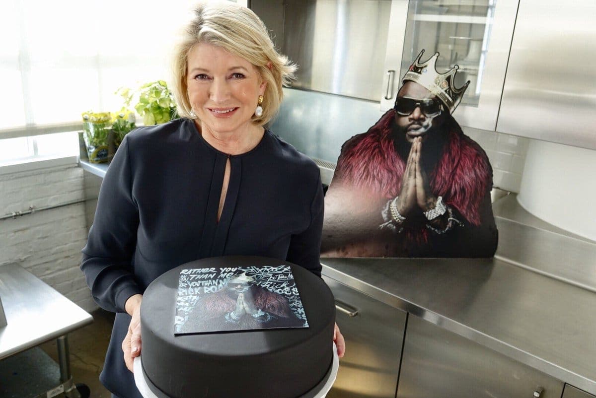 Martha Stewart announces details of Rick Ross’s upcoming album Rather You Than Me