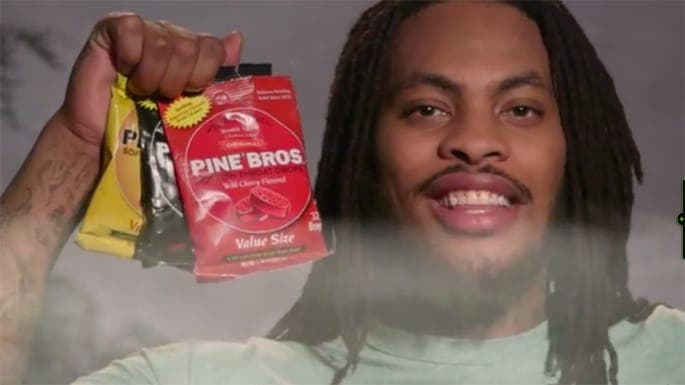 "Can't live without my Pine Brothers": Watch Waka Flocka Flame's tongue-in-cheek commercial for a brand of cough drops