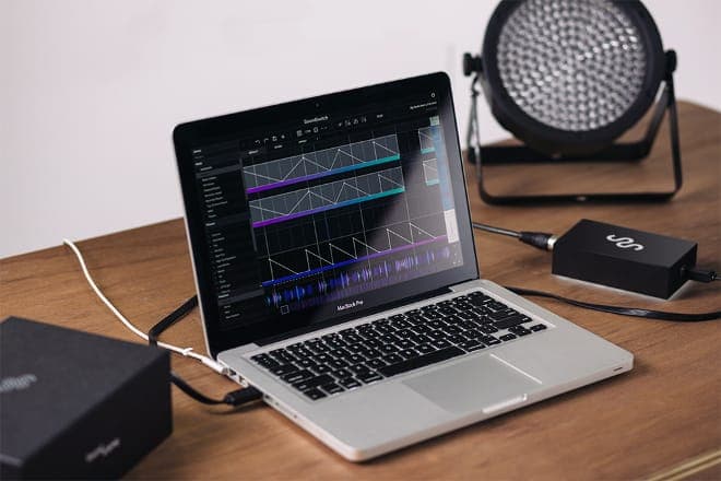 This box allows Serato DJs to create their own custom lightshows