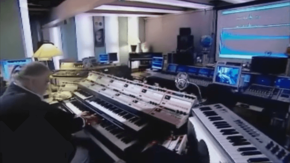 Check out Vangelis' custom MIDI setup