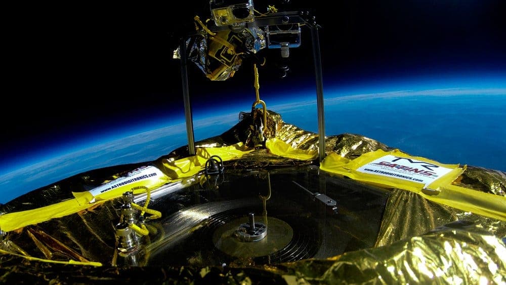 Watch Jack White's successful mission to play the first vinyl record in space