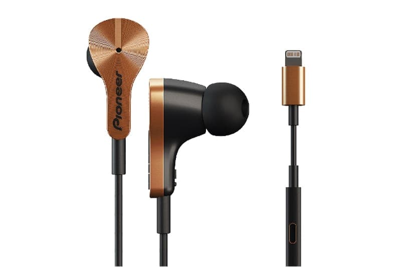 Pioneer's new Lightning earbuds charge your iPhone while you listen