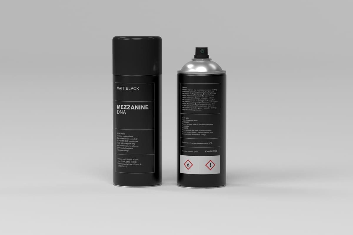 Massive Attack’s Mezzanine “remastered” in aerosol spray can format