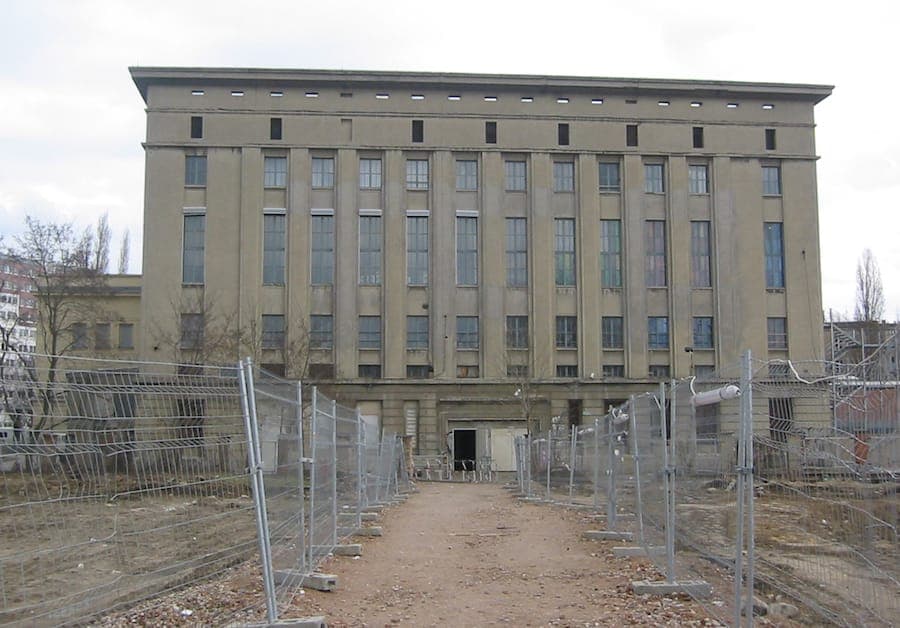 Berghain struck by lightning, naked chaos ensues