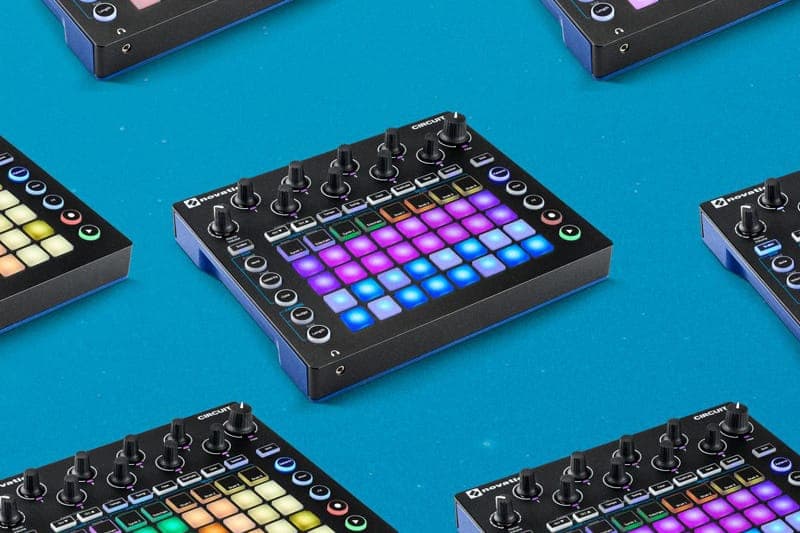 Novation Circuit 1.6 update adds panning and drum micro steps