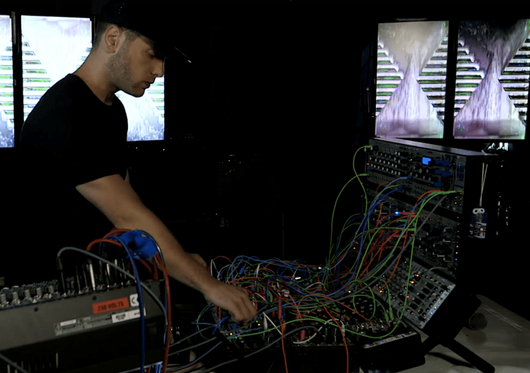 Watch Mumdance and AJ Tracey’s improvised modular synth session