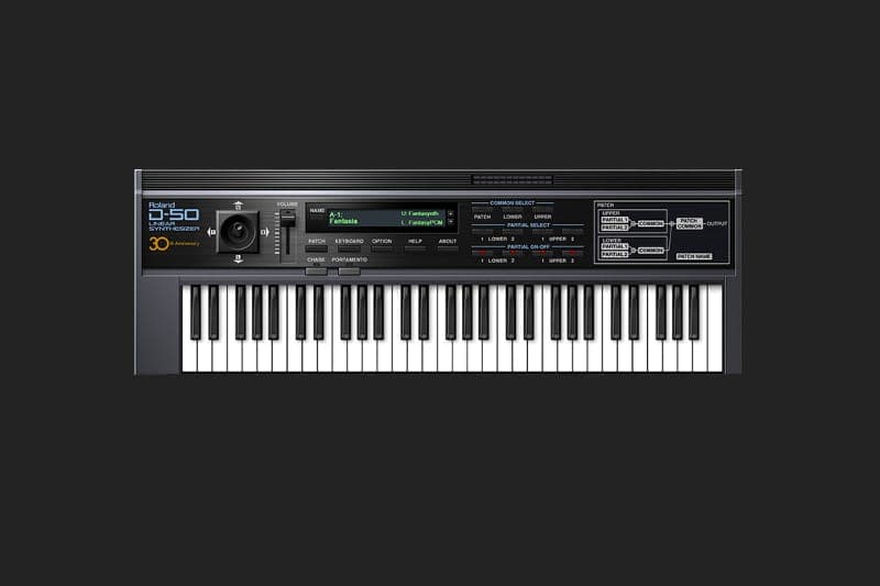 Roland's vintage D-50 synth now available via subscription service