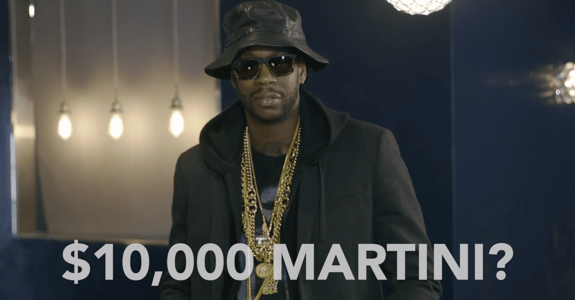 Watch 2 Chainz and Big Sean drink diamond-infused vodka