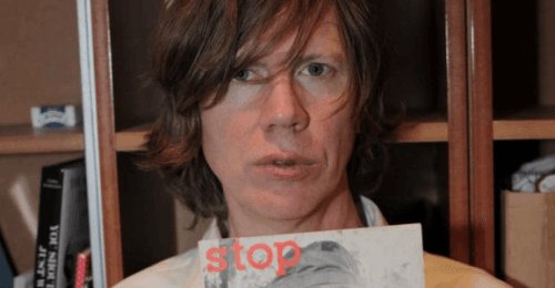 Thurston Moore playing with black-metal supergroup Twilight