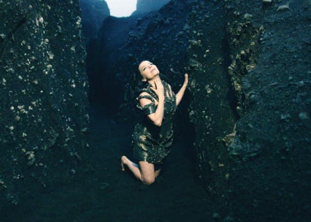 Go behind the scenes of Björk’s ‘Black Lake’ video
