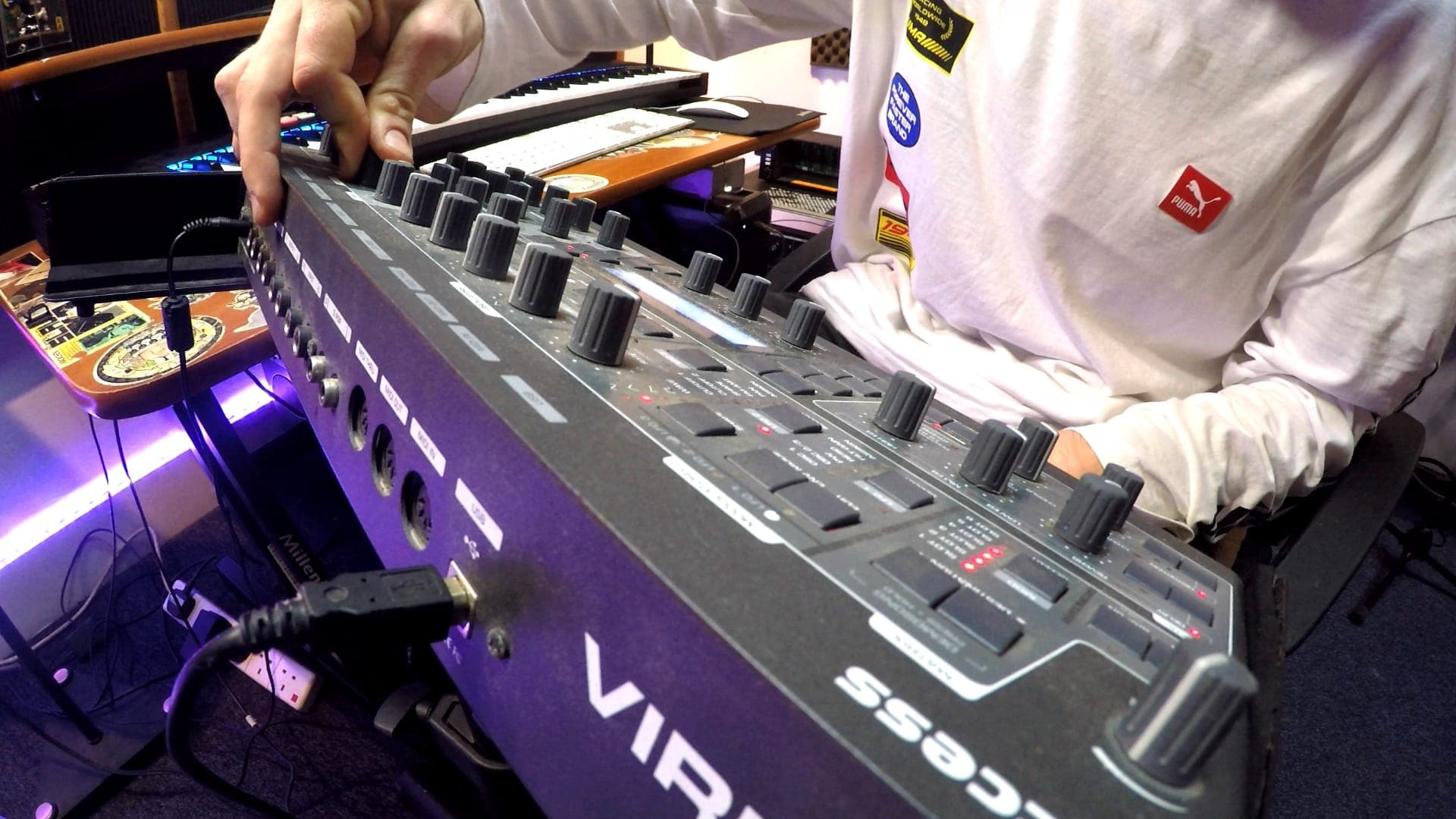Joe Hertz gives a quick masterclass on the Access Virus TI2 synth