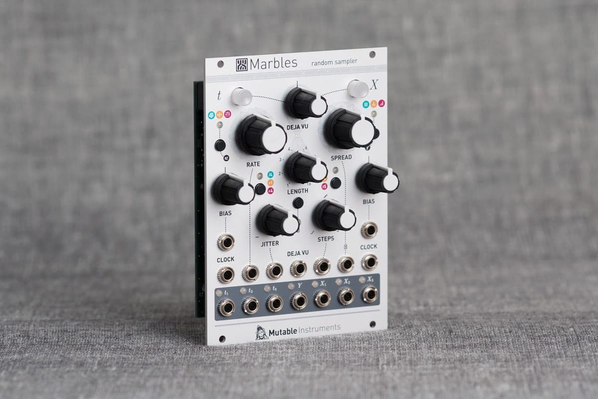 Mutable Instruments reveals new random sampler module, Marbles