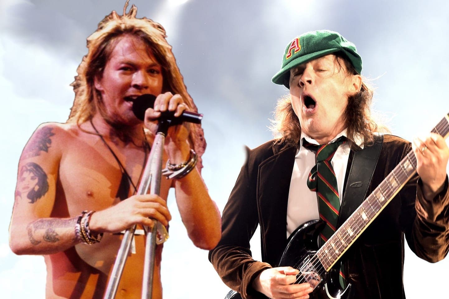 Axl Rose may have joined AC/DC