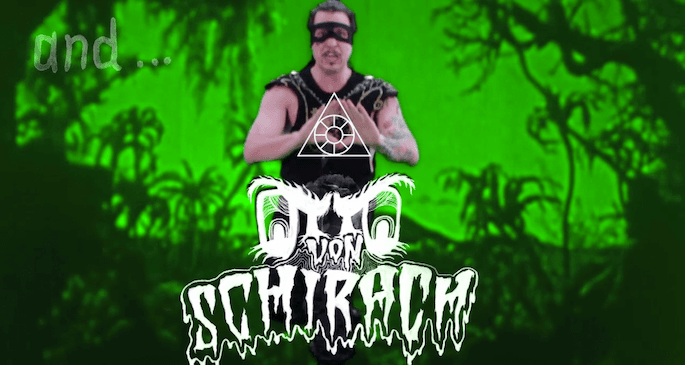 Watch Otto von Schirach's oddball video for 'When Dinosaurs Rules The Earth'