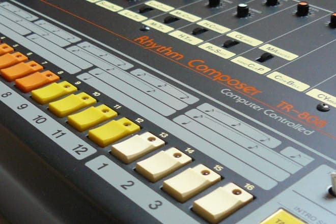Emulate four classic drum machines in your browser with this app