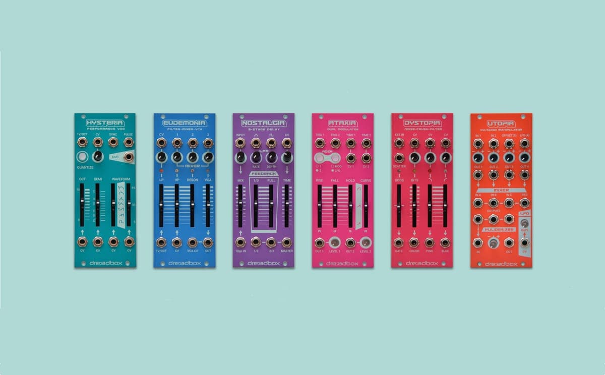 Dreadbox launches line of affordable, colorful Eurorack modules