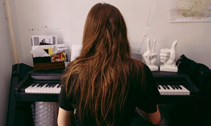 Sneak a peek of Laurel Halo's home studio