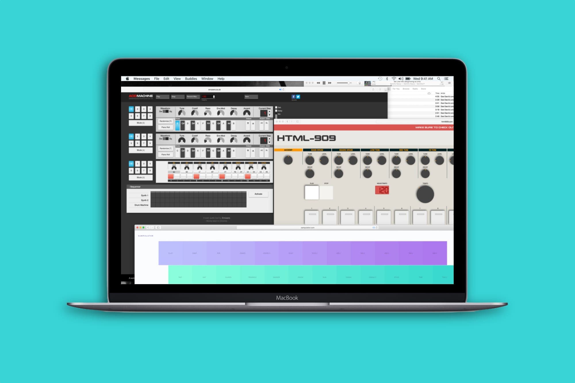 10 browser instruments to make music on your lunch break