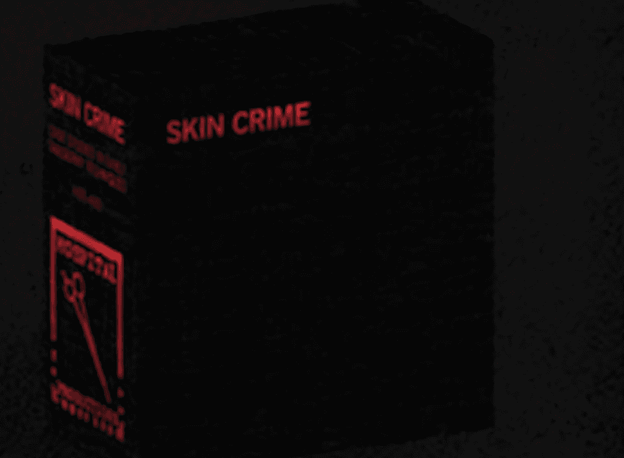 Hospital Productions honor harsh noise project Skin Crime with 20xCD box set